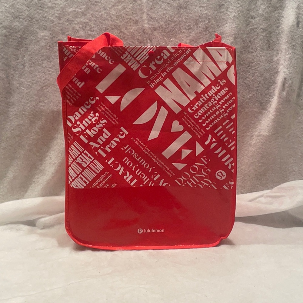 Lululemon large reusable tote bag